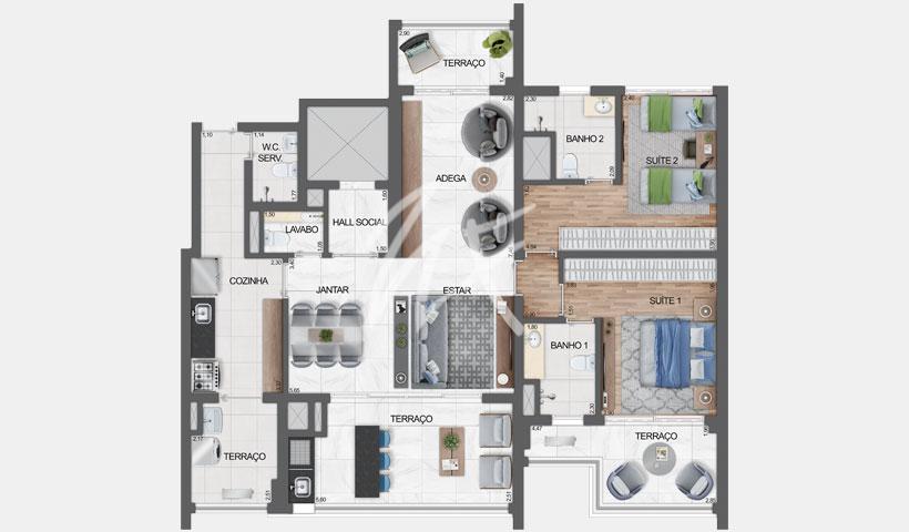 136 m² - A