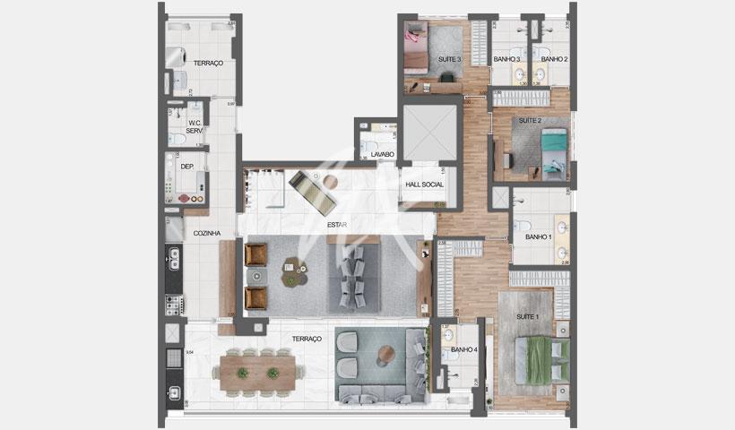 181 m² - A